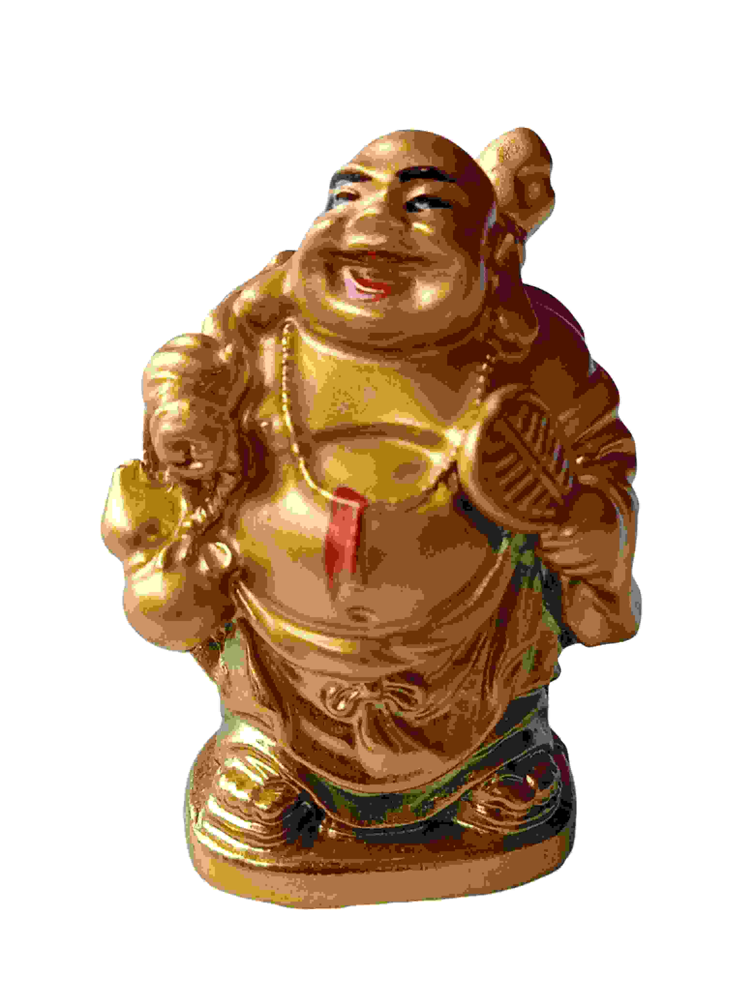 Lucky Laughing Buddha Statue for Home & Office Decor