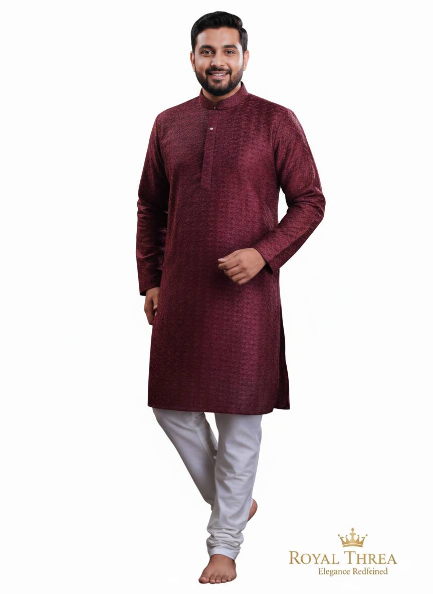 Designer Men’s Sherwani 2026 – Royal Thread Wedding & Party Collection