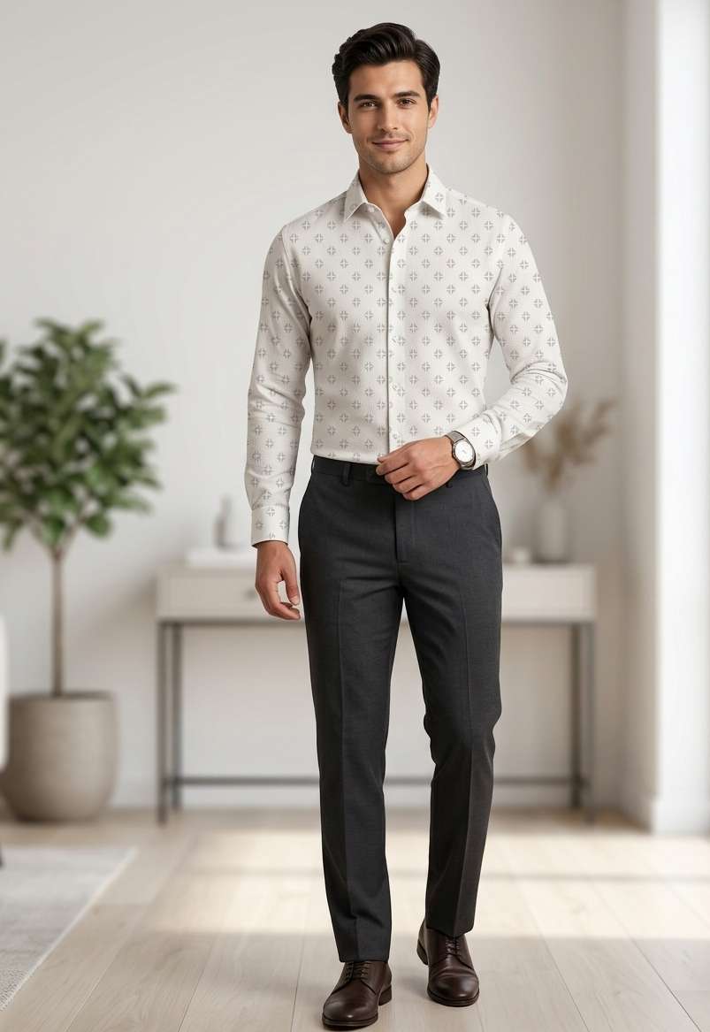 Best Unstitched Printed Shirt Fabric Men's Shirt Fabric Online